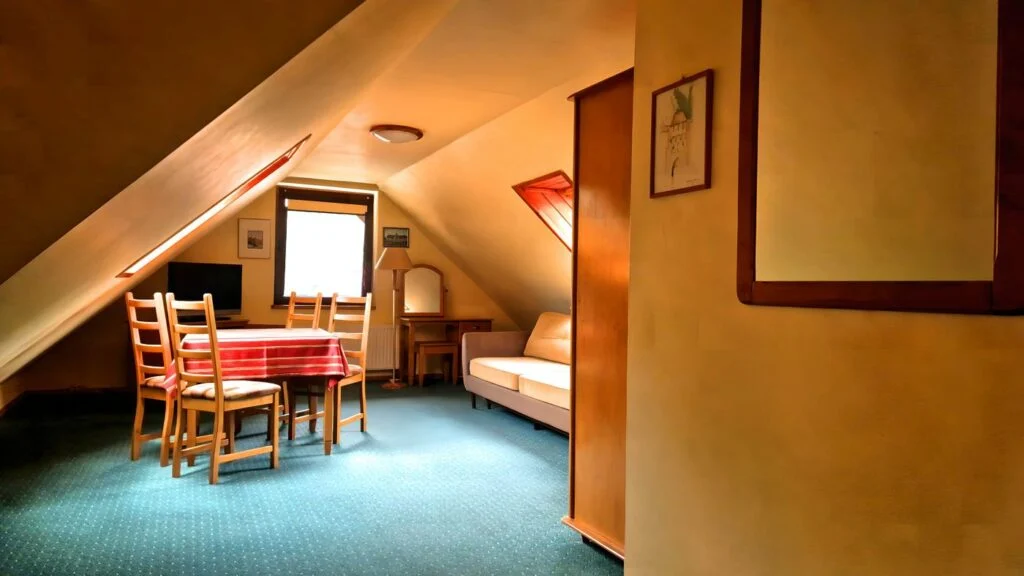 Attic studio for 2