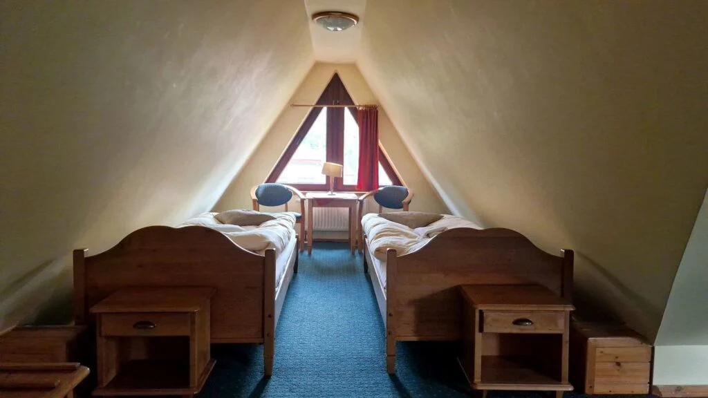 Attic studio for 2
